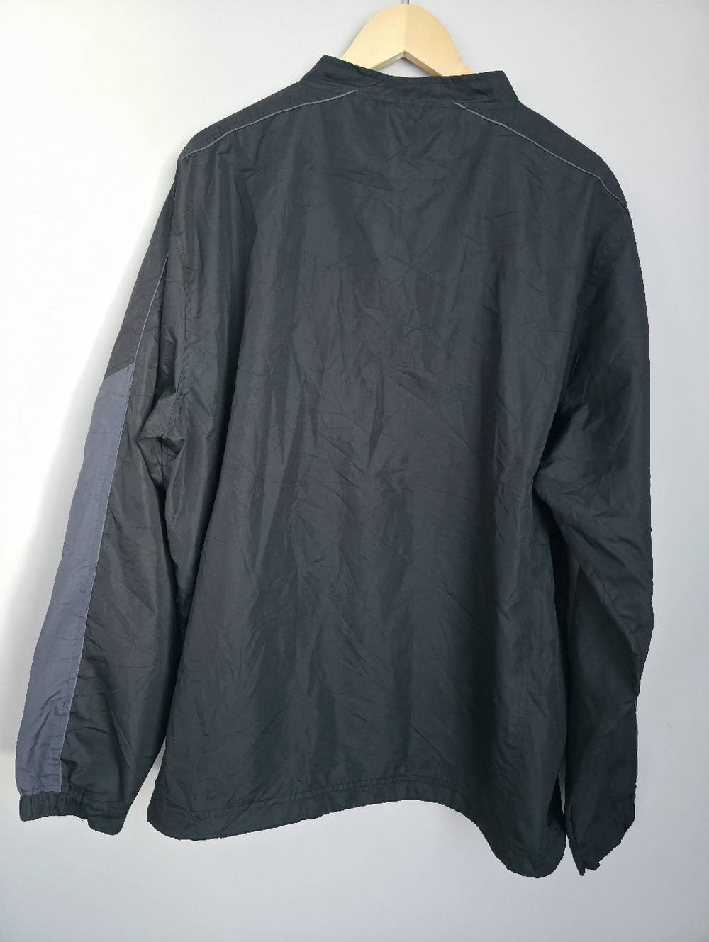 Sport-Tek Windbreaker Jacket XL Black Pullover Team Logo Lightweight Zip - Picture 7 of 13